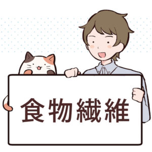 食物繊維の消化されない特長とその効果